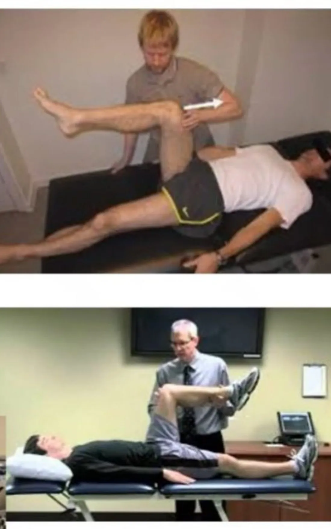 Slide 13 — resisted movements, supine