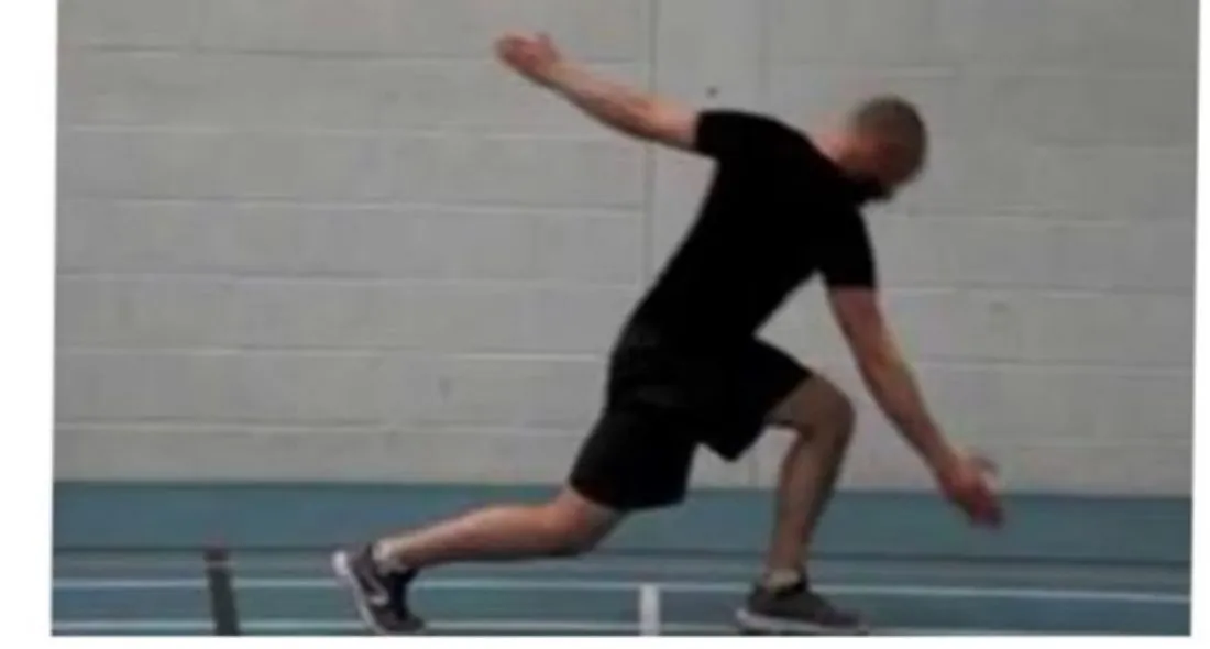 Slide 38 — lunge walk with trunk rotation and T-lift