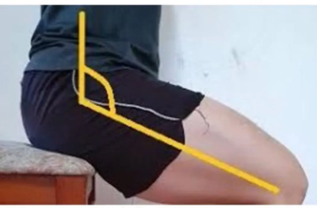 Slide 62 — seated hip flexion
