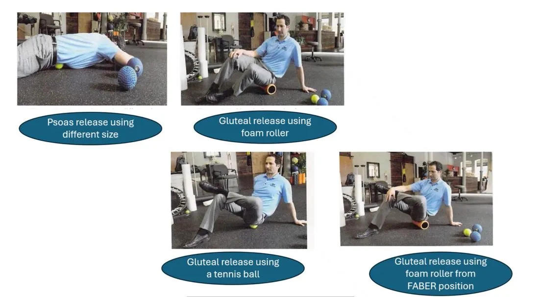 Slide 69 — psoas and gluteal release