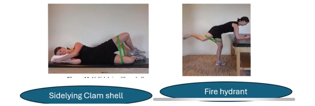 Slide 71 — level 1: sidelying clam shell and fire hydrant