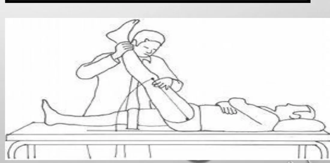 Slide 35 — straight leg raise